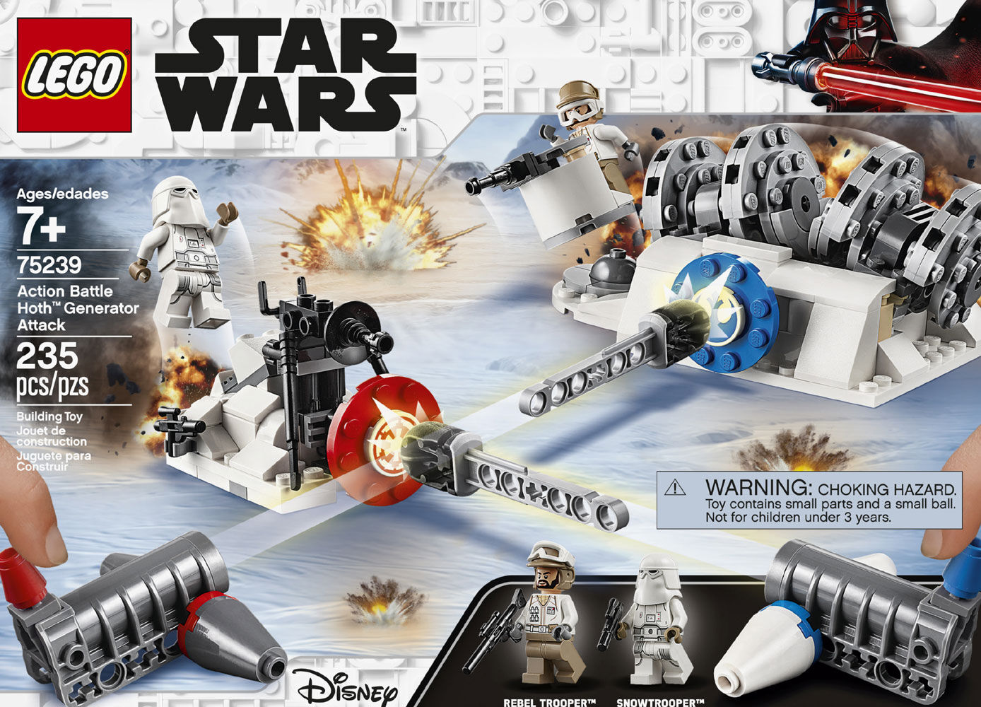 Lego star wars hoth generator attack 2025