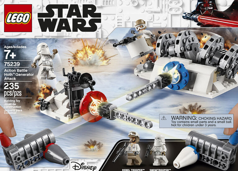 LEGO Star Wars  Action Battle Hoth Generator Attack 75239