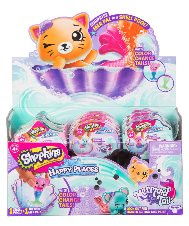 Shopkins Happy Places Mermaid Tales - Emballage surprise.