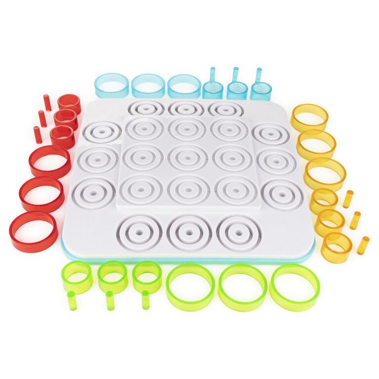 Otrio Strategy-Based Board Game by Marbles Brain Store