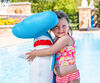 Flotteur en forme de requin marteau pour piscines - Bleu