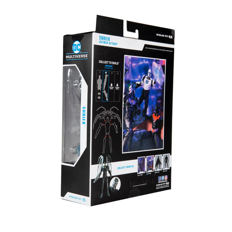 DC Multiverse - Shriek (Futures End - Batman Beyond) Build A Figure Collection