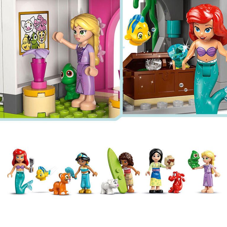 LEGO Disney Princess Castle & Royal Pets Kids Toy - Pretend Play Building Set for Ages 6+ - 43267