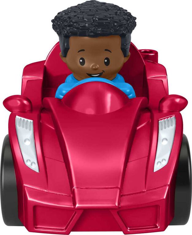 Fisher-Price Little People Wheelies Red Sports Car Toy