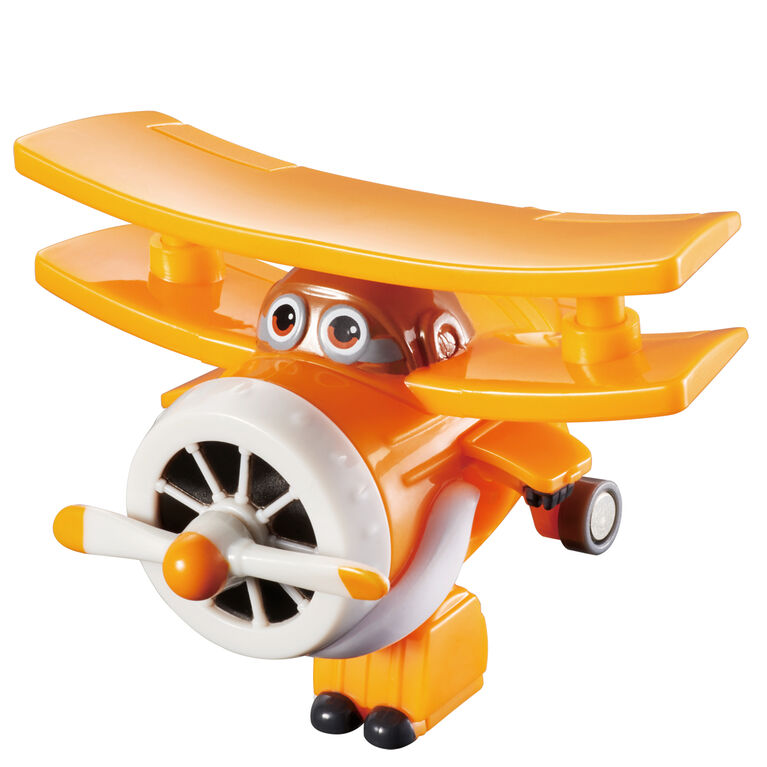 Super Wings Transform-a-Bots, paquet de 4 - Jett/Mira/Paul/Grand Albert