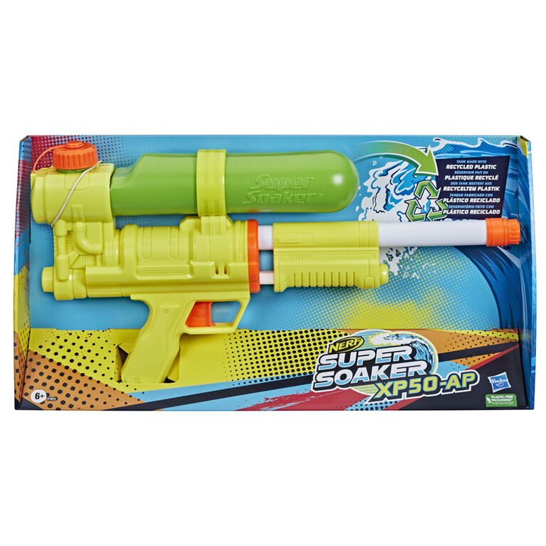 Nerf Super Soaker XP50-AP Water Blaster Air-Pressurized Continuous Water Blast