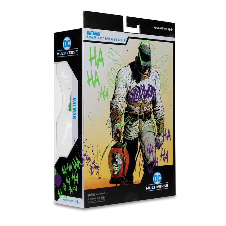 DC Multiverse Batman (Jokerized) (Last Knight on Earth) Gold Label 7" Action Figure