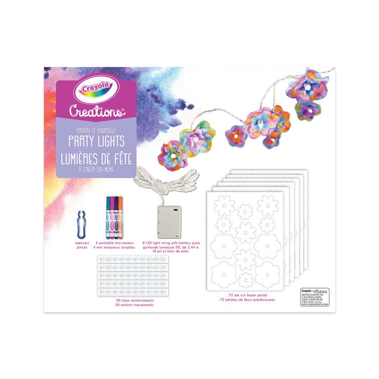 Crayola Creations Create It Yourself Party Lights