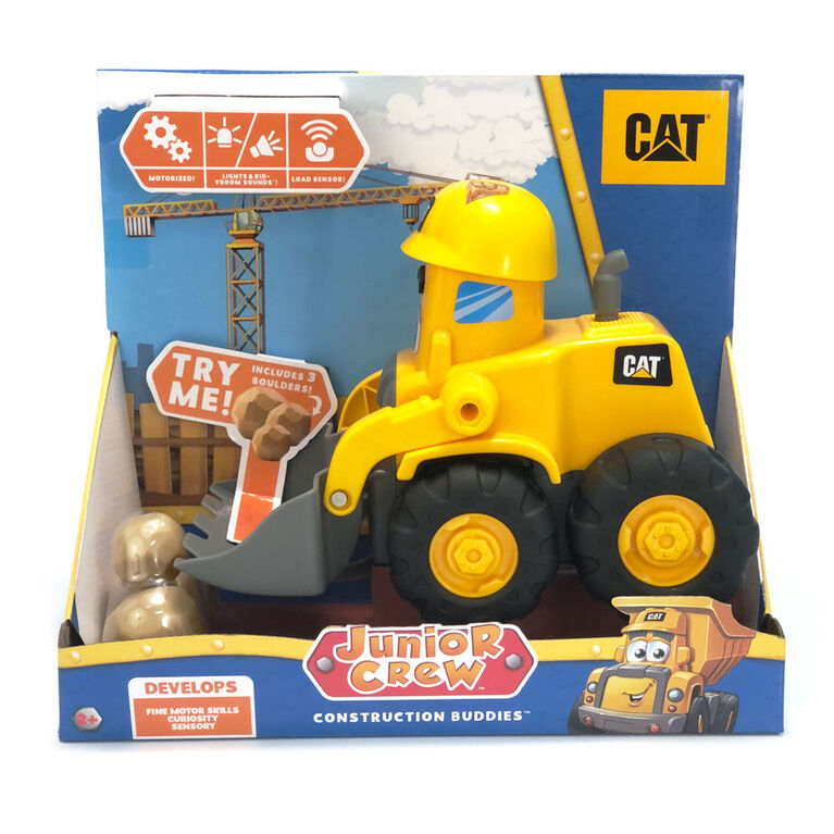 Cat Les copains du chantier Construction buddies Junior Crew chargeur sur roues