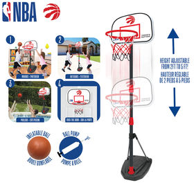 NBA 4 In 1 Toronto Raptors Basketball System