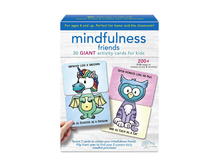 Mindful Living Mindfulness Friends Cards - Édition anglaise