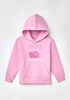 Northern Reflections Iconic Loon Hoodie Pink 4T