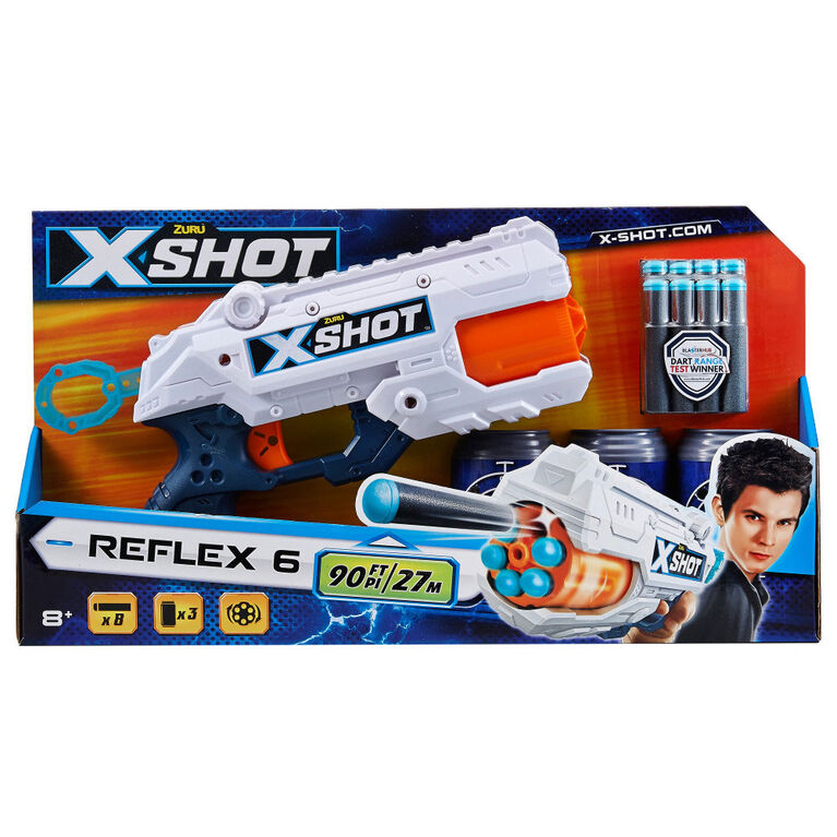 X-Shot Excel Reflex 6 Blaster Combo Pack