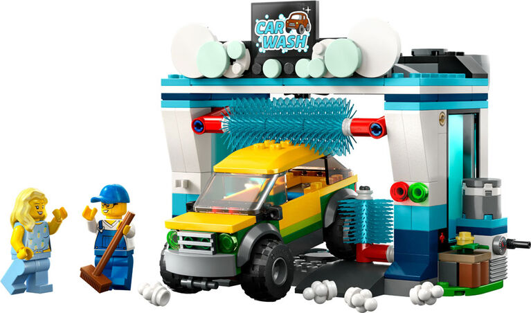 LEGO City Car Wash 60362 Building Toy Set (243 Pieces)