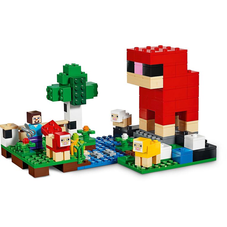 LEGO Minecraft La ferme à laine 21153