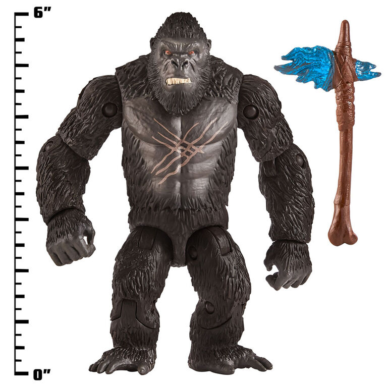 Godzilla x Kong 6"Figure Kong with Battle Axe