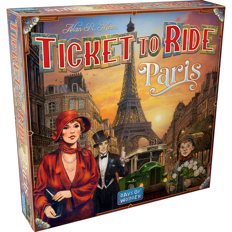 Days Of Wonder - Ticket To Ride - Express - Paris - English