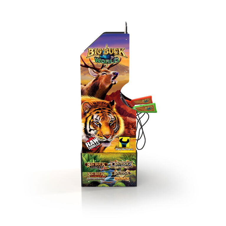 1Up Big Buck Hunter World W/Riser