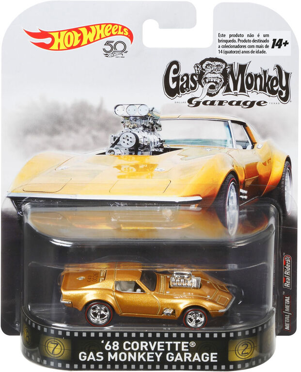 Hot Wheels Gas Monkey Garage '68 Corvette Vehicle