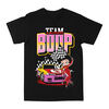 Betty Boop- Team Boop-Black Tshirt-X Large