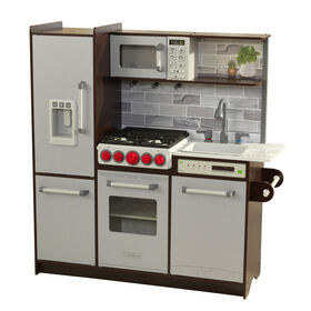 Ultimate Elite Espresso Play Kitchen with EZ Kraft Assembly