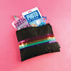 Rainbow Sequin Stripe Pouch