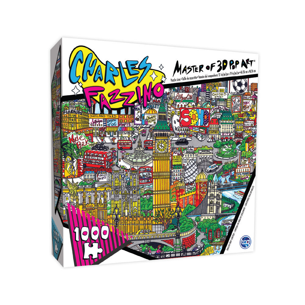 Piece Charles Fazzino Puzzle Collection