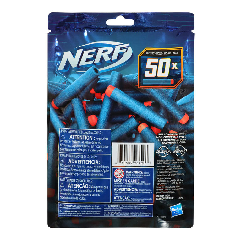 Recharge de 50 fléchettes Nerf Elite 2.0