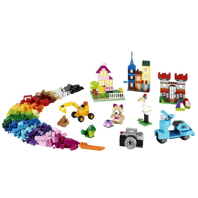 BRIQUE DE RANGEMENT LEGO 8 BOUTONS - BLEU - LEGO / Classic