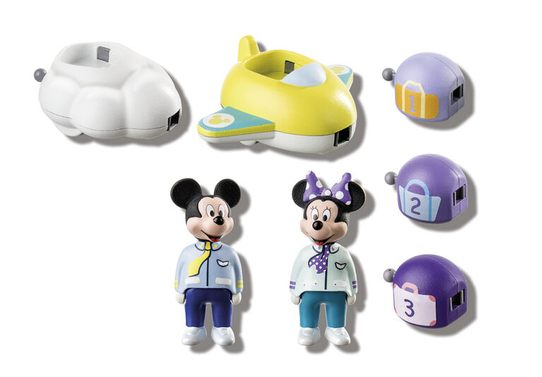 Playmobil - 1.2.3 and Disney: Train des nuages de Mickey et Minnie