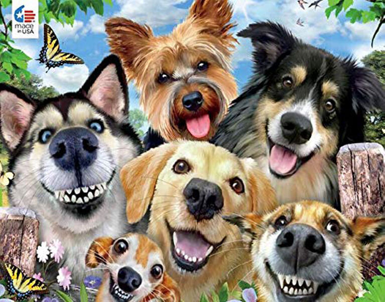 Ceaco Selfies Dog Delight Puzzle 550 Pieces