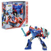 Transformers Toys Battle Call Officer Optimus Prime 10 Inch Converting Action Figure, Toys for Kids Ages 6 and Up