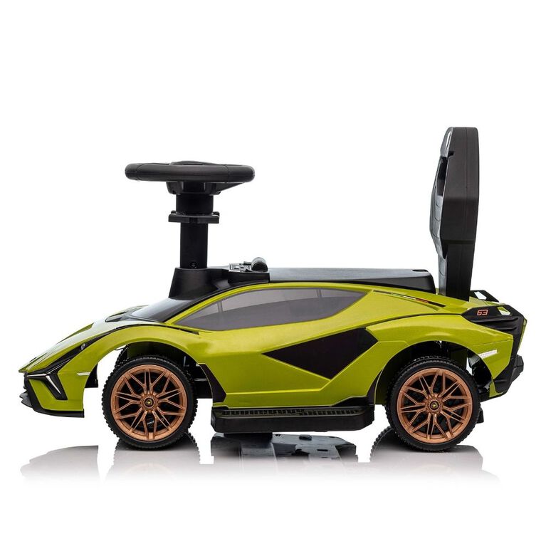KidsVip Lamborghini Sian Pushcar / Poussette - Vert - Édition anglaise