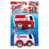 Little Tikes, My First Cars, Crazy Fast Cars 2-Pack Racin' Responders, Fire Truck, Ambulance, Pullback Toy Car Vehicle Goes up to 50 ft