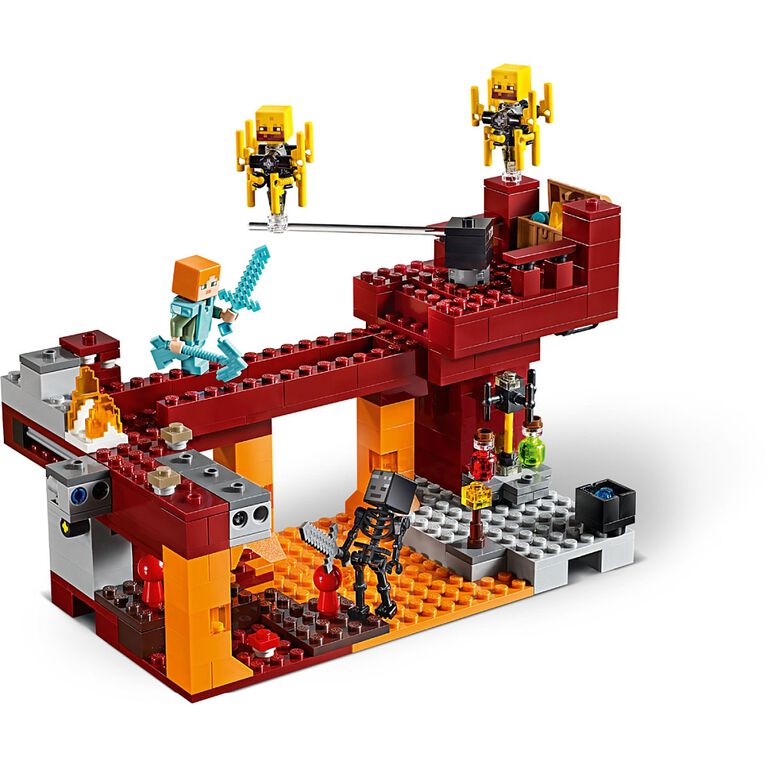 LEGO Minecraft Le pont de Blaze 21154 (372 pièces)