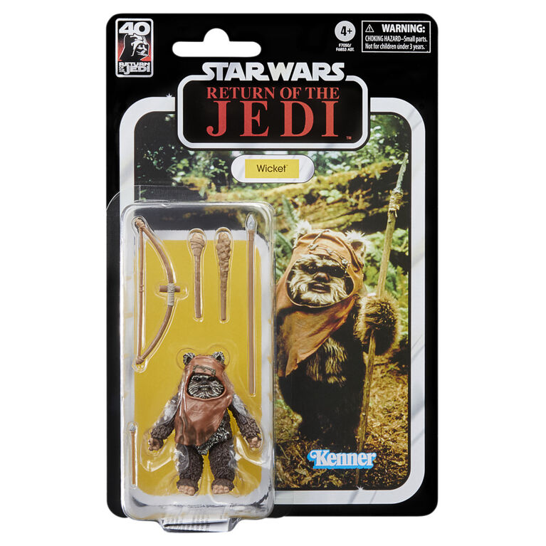 Star Wars The Black Series, Wicket, figurine de 15 cm, Star Wars : Le retour du Jedi