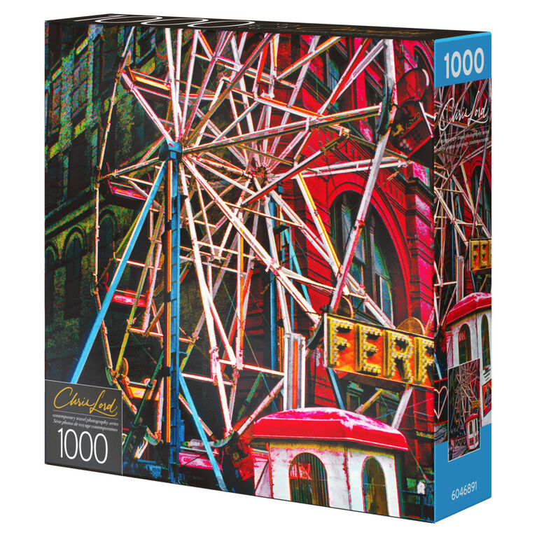 1000-Piece Jigsaw Puzzle with Photography Art by Chris Lord