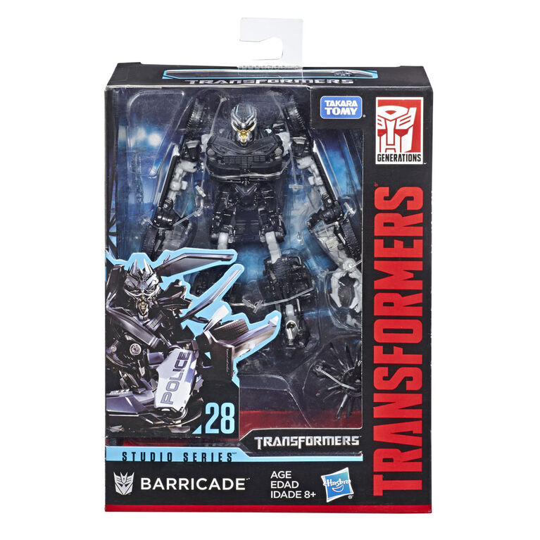 Transformers Studio Series 28 Deluxe Class Transformers Movie 1 Barricade Action Figure