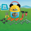 Disney Junior Mickey Mouse Handy Helper Tool Bucket, 25-pieces