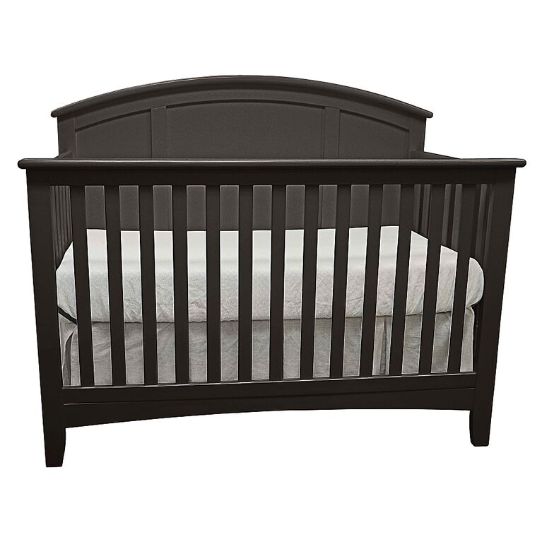 Baby Cache Collins Convertible Crib - Charcoal Brown