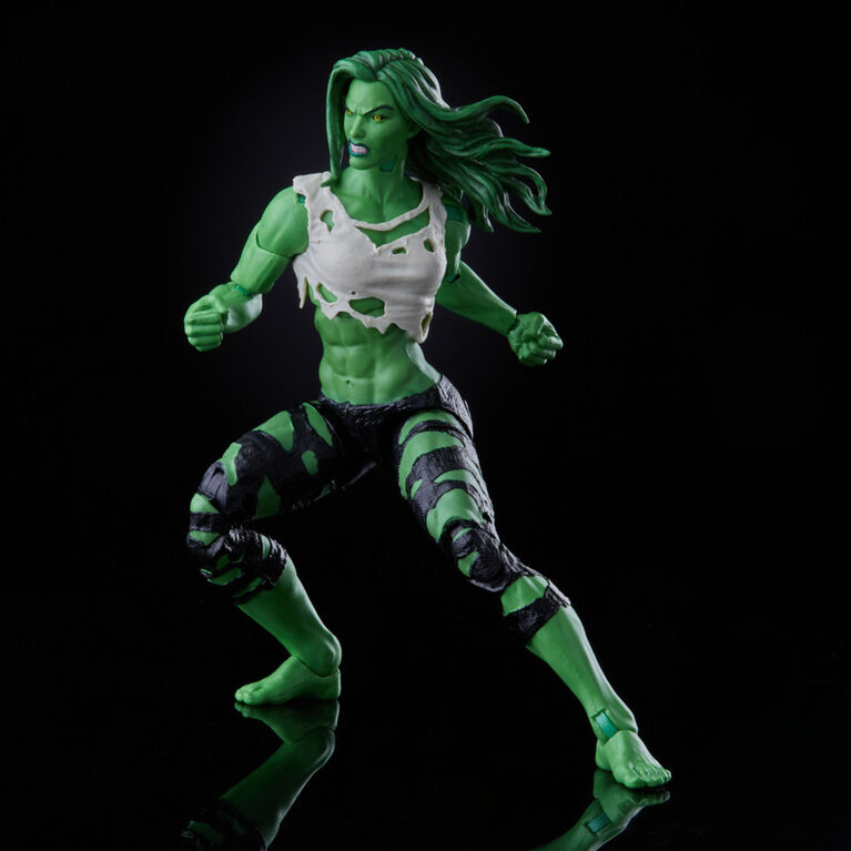 Hasbro Marvel Legends Series Avengers 6-inch Scale She-Hulk Figure and 3 Accessories