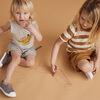 t-shirt imprimé à manches courtes crème RISE Little Earthling