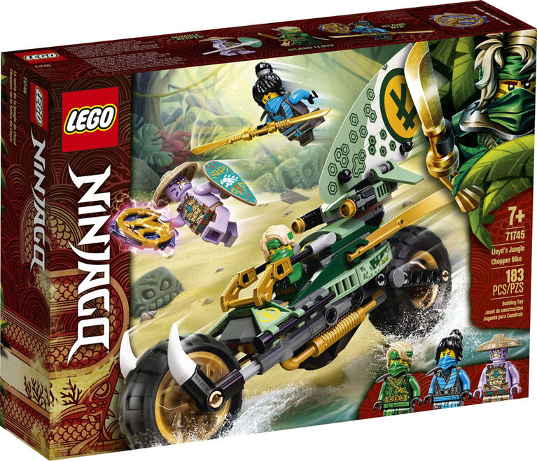 LEGO Ninjago Lloyd's Jungle Chopper Bike 71745 (183 pieces)