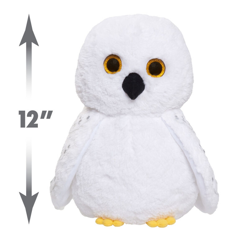 Peluche de 30 cm (12 pouces) de Hedwig de Harry Potter, Grande Peluche de  Chouette Blanche - Notre exclusivité