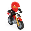 Supercross, Race and Wheelie Bike, Authentic Justin Brayton Collector Motorcycle, 1:18 Scale