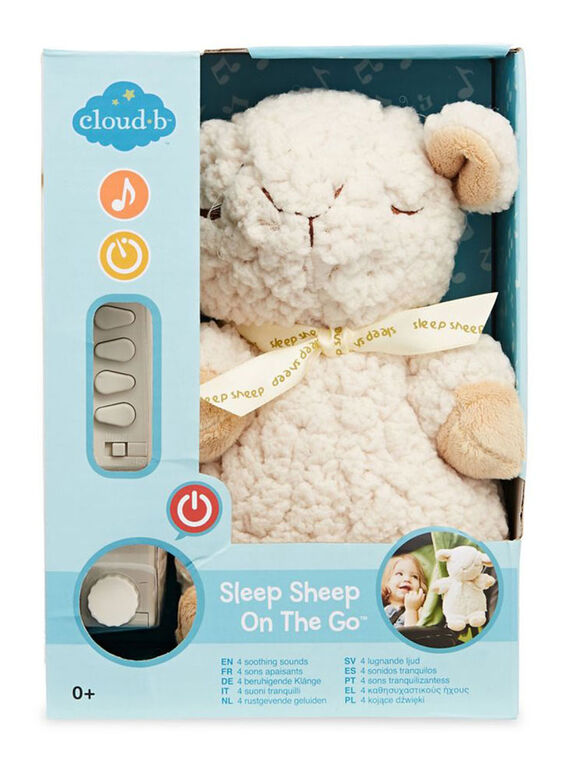 Peluche mouton aux Sons Apaisants Sleep Sheep On The Go de Cloud B