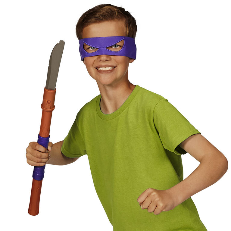 Tales of Teenage Mutant Ninja Turtles: Mutations Build N Battle Donatello Bo Staff Basic Role Play Set