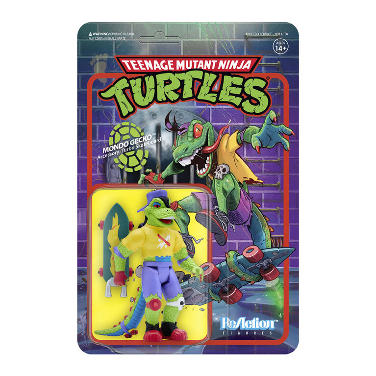 Teenage Mutant Ninja Turtles ReAction Figure Vague 4 - Mondo Gecko