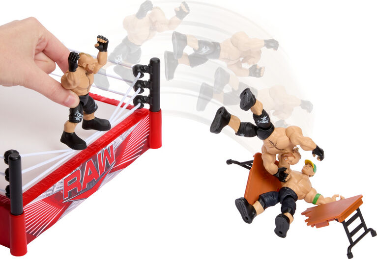 WWE Knuckle Crunchers Rebound Ring Playset