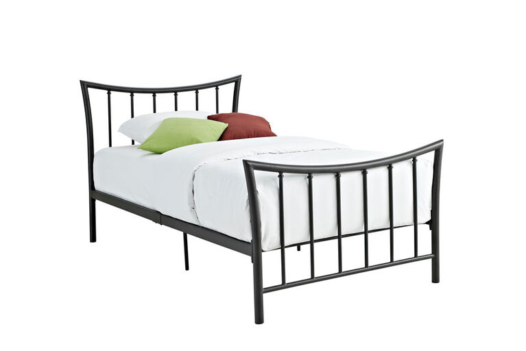 DHP - Bali Twin Metal Bed - Bronze